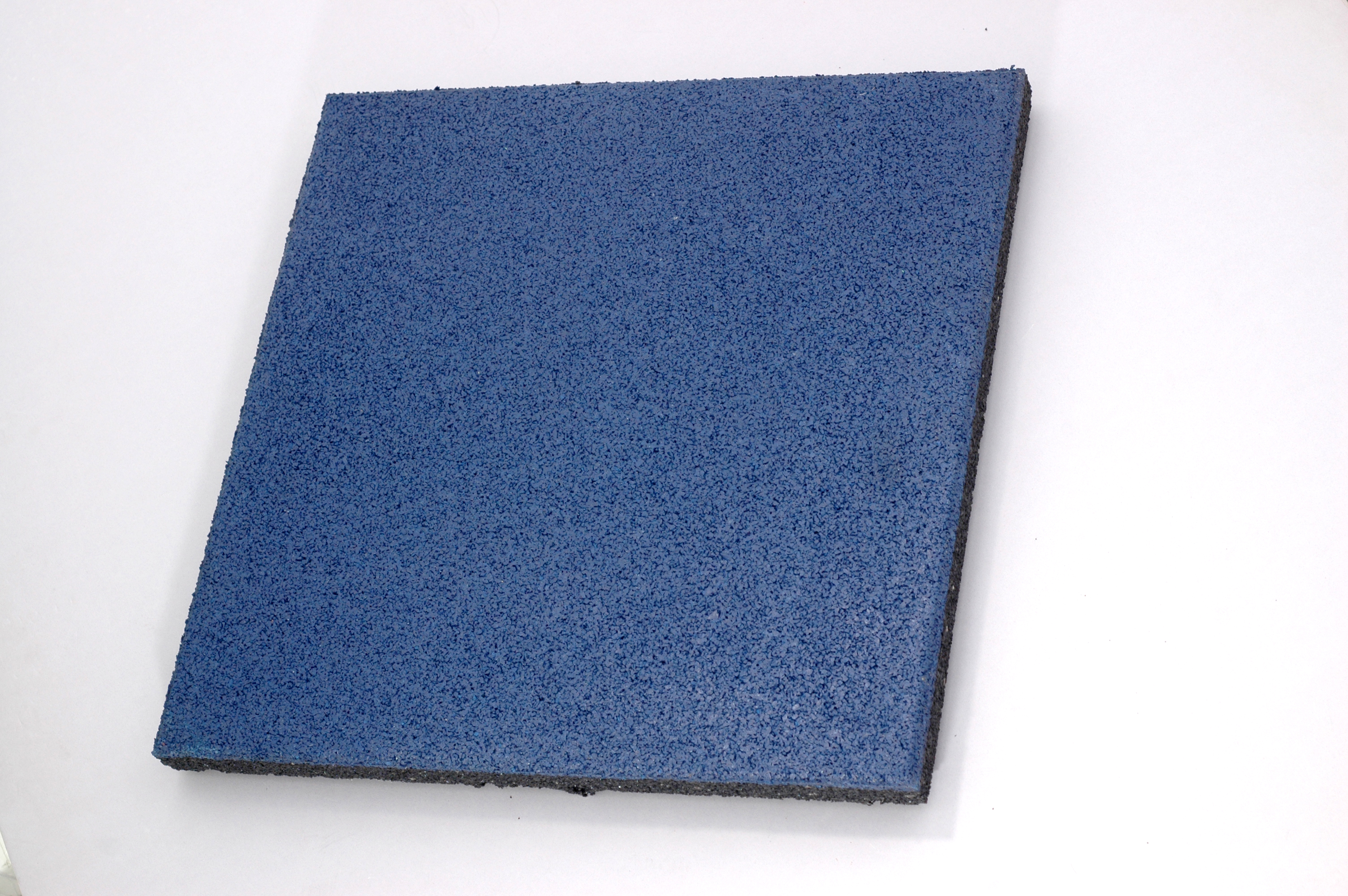 Blue elastic tile