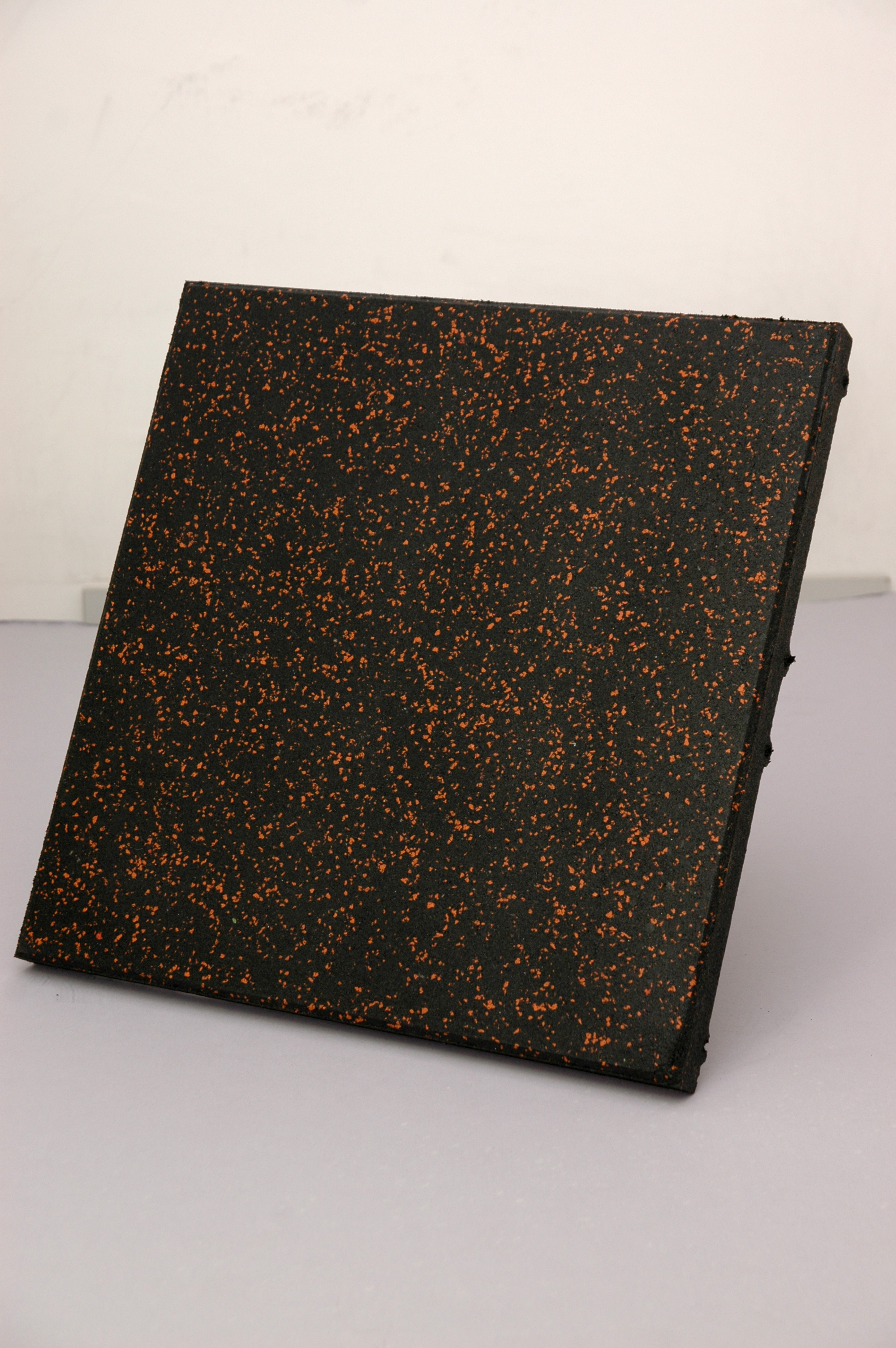 Black tile with orange fleck