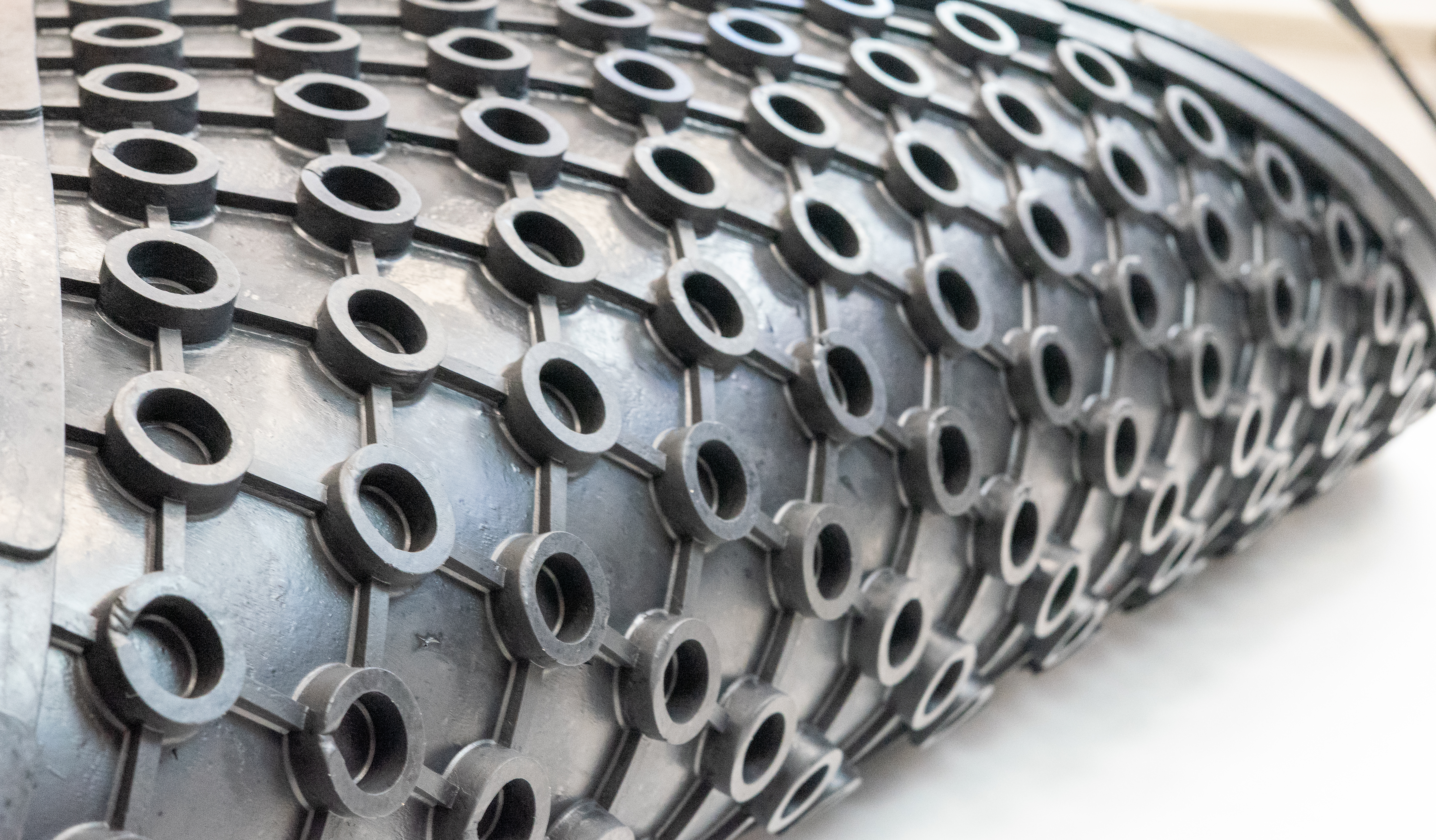 Rubber mat close-up rings